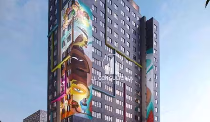 Studio com 1 dormitório à venda, 19 m² por R$ 218.400,00 - Centro - Curitiba/PR
