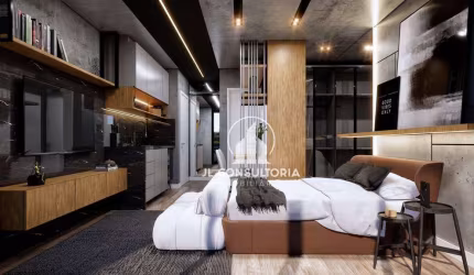 Studio à venda, 22 m² por R$ 310.000,00 - Alto da Rua XV - Curitiba/PR
