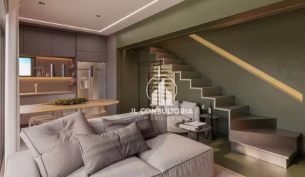 Apartamento Duplex à venda, 71 m² por R$ 988.356,60 - Água Verde - Curitiba/PR