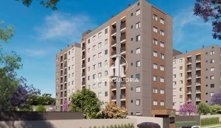 Apartamento Garden à venda, 75 m² por R$ 314.997,00 - Costeira - Araucária/PR
