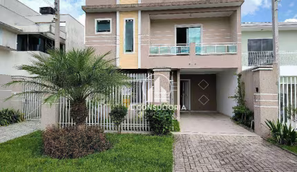 Sobrado com 3 dormitórios à venda, 136 m² por R$ 850.000 - Cajuru - Curitiba/PR