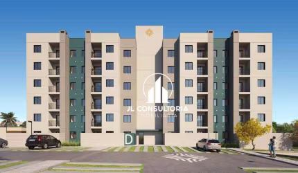 Apartamento Garden à venda, 63 m² por R$ 449.525,87 - Cidade Industrial - Curitiba/PR
