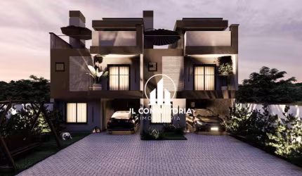 Sobrado com 3 dormitórios à venda, 135 m² por R$ 960.000 - Capão da Imbuia - Curitiba/PR