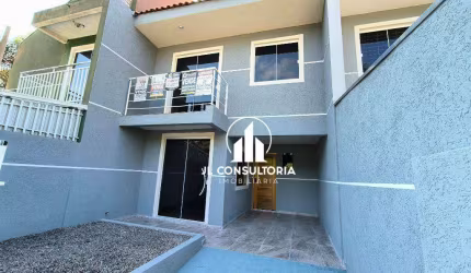 Sobrado com 3 dormitórios à venda, 71 m² por R$ 335.000 - Cidade Industrial - Curitiba/PR