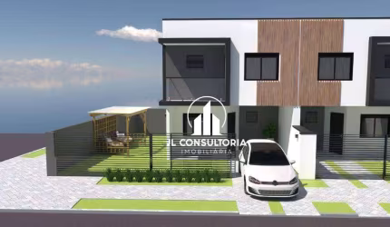 Sobrado com 3 dormitórios à venda, 84 m² por R$ 550.000 - Pinheirinho - Curitiba/PR