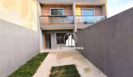 Sobrado com 3 dormitórios à venda, 74 m² por R$ 370.000 - Tatuquara - Curitiba/PR