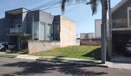 Terreno em condomínio fechado à venda na Rua Luziano Cordeiro, 1050, Parque da Fonte, São José dos Pinhais, 235 m2 por R$ 380.000
