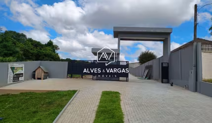 Terreno em condomínio fechado à venda na Rua Mário Alves de Menezes, 558, Santa Cândida, Curitiba, 257 m2 por R$ 411.312
