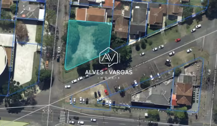 Terreno à venda na Rua Presidente Rodrigo Otávio, 510, Alto da Rua XV, Curitiba, 912 m2 por R$ 1.900.000