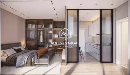 Apartamento com 1 quarto à venda na Rua Coronel Dulcídio, 915, Batel, Curitiba por R$ 515.000