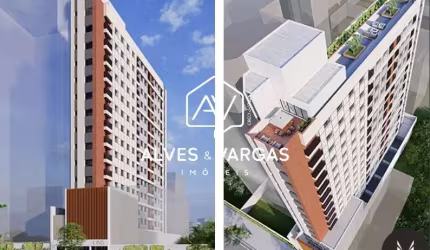 Apartamento com 1 quarto à venda na Rua Lamenha Lins, 236, Centro, Curitiba por R$ 357.870