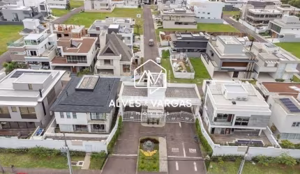 Terreno em condomínio fechado à venda na Rua Augusto Zibarth, 1245, Uberaba, Curitiba, 272 m2 por R$ 1.300.000