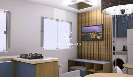 Apartamento com 1 quarto à venda na Rua Terezina, 825, Cajuru, Curitiba por R$ 179.000