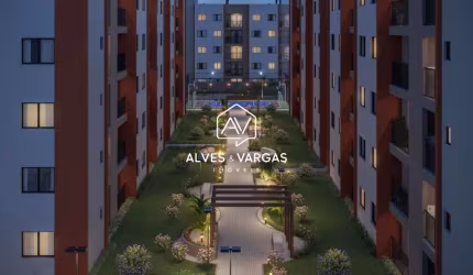 Apartamento com 2 quartos à venda na Rua Tibúrcio G. de Oliveira, 304, Atuba, Pinhais por R$ 341.900