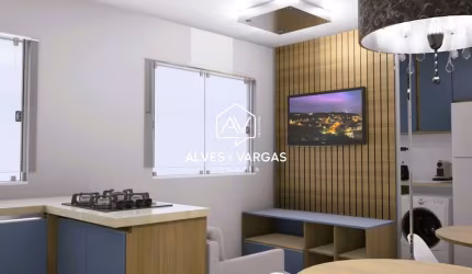 Apartamento com 1 quarto à venda na Rua Terezina, 825, Cajuru, Curitiba por R$ 199.000