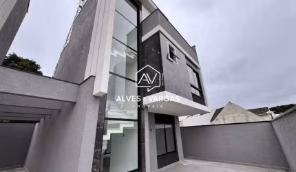 Casa em condomínio fechado com 3 quartos à venda na Rua Miguel Tschannerl, 121, Vista Alegre, Curitiba por R$ 1.199.000