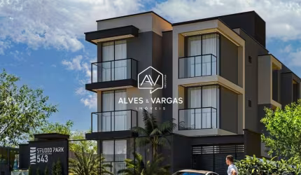 Apartamento com 1 quarto à venda na Rua Governador Jorge Lacerda, 543, Guabirotuba, Curitiba por R$ 221.300
