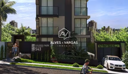 Apartamento com 1 quarto à venda na Rua Governador Jorge Lacerda, 543, Guabirotuba, Curitiba por R$ 199.892