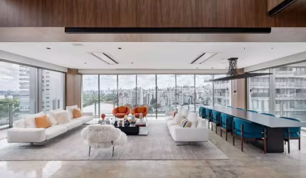 Diamani Ibirapuera Rua do Livramento, 251. Cobertura à venda Ibirapuera, 4 quartos sendo 4 suítes, piscina aquecida, área gourmet, 692 m² e 7 vagas. Cobertura de luxo a poucos passos do Parque do Ibir