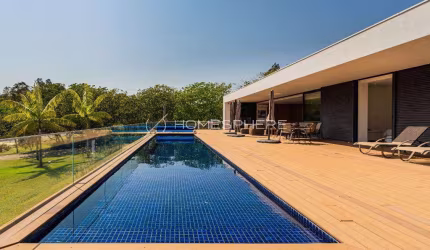 Condomínio Terras de São José II - Itu/SP. Casa térrea à venda Terras de São José II em Itu, 5 quartosm sendo 5 suítes, mobiliada, 515 m², piscina e 6 vagas