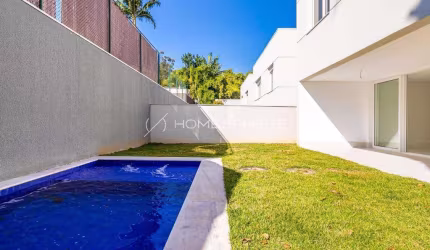 Hípica Garden | Casa nova em condomínio fechado, 398 m², amplo jardim privativo com piscina, 4 suítes e 5 vagas. Rua Manoel Ribeiro da Cruz, 200