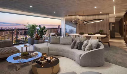 Benx Parque Global Marginal Pinheiros, 14500 - Real Parque. Apartamento à venda, 186 m², varanda, 3 suítes, 3 vagas e lazer de clube. Torre Prospect