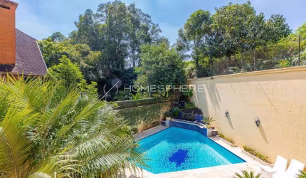 Casa de vila à venda Rua Reverendo Miguel Rizzo Júnior, 145. Rua fechada, segurança 24hs, no Morumbi! 869 m², piscina, área gourmet, 4 suítes e 10 vagas.