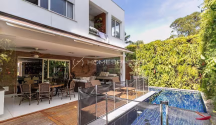 Boulevard Laplace - Brooklin. Casa de Condomínio na Rua Laplace, 802 | Casa à venda, 620 m², 4 suítes, academia, piscina, área gourmet e 5 vagas.
