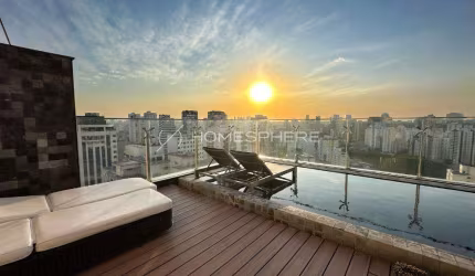 Condomínio Signature Moema Rua Araguari, 452. Cobertura de luxo à venda, 800 m², 4 suítes, 6 vagas, área gourmet e piscina. Condomínio Edificio Moema Signature