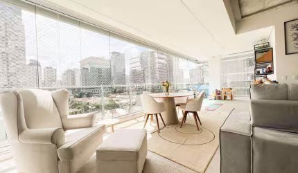 Condomínio Artsy Itaim R. Cel. Joaquim Ferreira Lobo, 361. Apartamento a venda Itaim Bibi, 3 quartos, sendo 3 suítes, mobiliado, reformado, 181 m², 3 vagas e lazer completo no Condomínio Edifício Arts