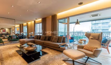 England Vila Nova Rua Marcos Lopes, 233. Apartamento à venda Vila Nova Conceição, 3 quartos, sendo 3 suítes, 192m², andar alto com linda vista, varanda gourmet, 4 vagas e lazer no Condomínio Edifício 