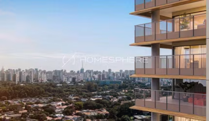 Ibirapuera Park Houses Alameda Jauaperi, 185. Cobertura à venda birapuera, 4 quartos, sendo 4 suítes, 281 m², vista para o Parque Ibirapuera, 3 vagas e lazer completo no Gafisa Ibirapuera Park Houses
