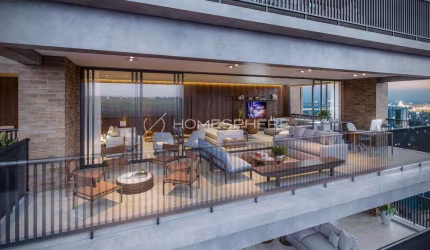 Le Parc Itaim na Rua Dr. Eduardo de Souza Aranha, 310 - Itaim Bibi. Apartamento de alto padrão, terraço gourmet, 4 suítes, 4 vagas e lazer completo.