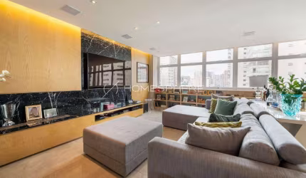 Condomínio Suzana Itaim Bibi Rua Pedroso Alvarenga, 450. Apartamento à venda Itaim Bibi, 225m², 2 quartos, sendo 1 suíte, reformado, 2 vagas e terraço. No miolo do Itaim Bibi Condomínio Edifício Suzan