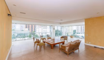 Arts Ibirapuera - Rua Joinville, 297. Apartamento à venda no Ibirapuera, 310 m², varanda gourmet, 4 suítes, 4 vagas e lazer. Alto padrão, região nobre