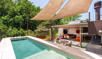 ThreeDI Praça Ibiapinópolis Rua Ibiapinópolis, 334 - Jardim Paulistano. Casa de condomínio à venda, 554m², 4 suítes e 5 vagas. Projetado por Dado Castello Branco e Rodrigo Oliveira