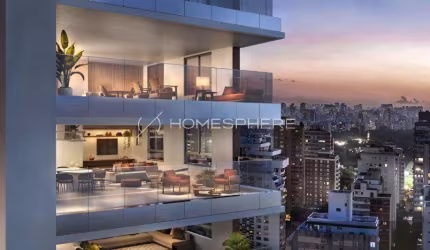 Athos Paraíso Trisul Rua Doutor Rafael de Barros, 416 x Rua Mario Amaral, 343. Apartamento à venda Paraíso, 156 m², 3 suítes, 2 vagas e lazer. Trisul