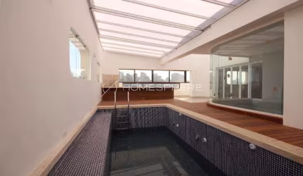 Lara e Mara. Cobertura na Rua Engenheiro Edgar Egídio de Sousa, 303. Cobertura duplex, piscina, sauna, área gourmet, adega, 4 suítes e 4 vagas.