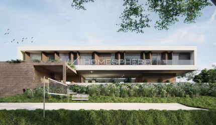Maior condomínio de campo do Brasil - Quinta da Baroneza. Projeto Gui Mattos Quinta da Baroneza, casa à venda, vista para o verde, 1486 m², 6 suítes, área gourmet e piscina. Bragança Paulista - SP