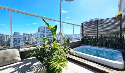 Condomínio Somma Brooklin Rua Arizona, 460. Duplex cobertura à venda Brooklin, 230m², 3 quartos sendo 3 suítes, 3 vagas e lazer no Edificio Somma Brooklin