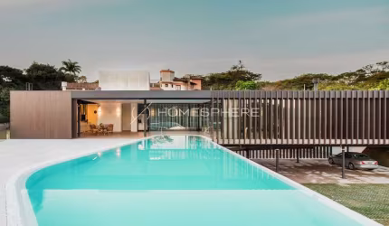 Casa à venda Condomínio Terras de São José I  Itu. Projeto Sérgio Sampaio, 1400m², 5 quartos, sendo 5 suítes, piscina, academia e linda vista em meio ao verde