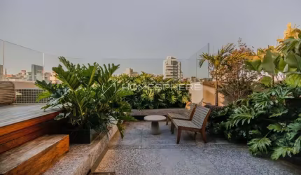 Edifício Piazza San Marco Rua Mateus Grou, 131 - Pinheiros. Cobertura à venda em Pinheiros, 242 m², 3 quartos, sendo 3 suítes, reformada e mobiliada, 3 vagas e lazer