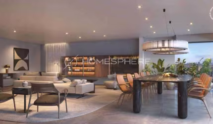 Apartamento com 166 m², 3 quartos sendo 3 suítes à venda no bairro Chácara Santo Antônio.