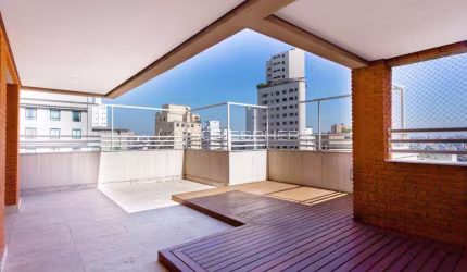 Edificio Le Locle Jardim Paulista Alameda Campinas, 1446. Cobertura duplex à venda em Jardim Paulista, 440 m², 4 suítes, terraço com jacuzzi, 8 vagas e lazer completo no condomínio Le Locle