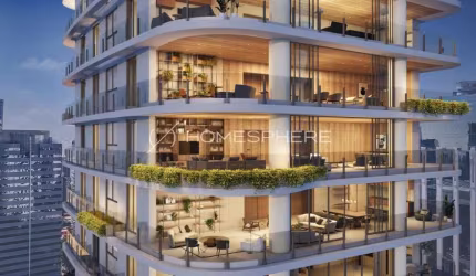 Casa Lafer Itaim Rua Lopes Neto x Av. Horácio Lafer. Apartamento de alto padrão à venda, 424 m², 4 suítes, andar alto, 5 vagas e lazer completo no Condomínio Casa Lafer Itaim