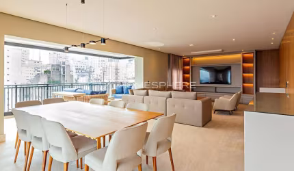 Zabo Edificio Maison Giselle Jardins Rua Peixoto Gomide, 1389. Apartamento à venda no Jardim América, 227 m², 3 suítes, andar alto, reformado e 4 vagas e lazer.