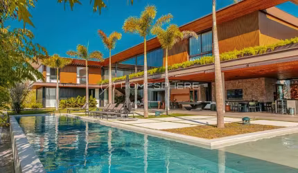 Casa à venda Fazenda da Gama Itupeva SP. Residencial Fazenda da Grama com 1600m², 6 quartos, sendo 6 suítes, projeto Lucas Padovani e decoração Jader Almeida
