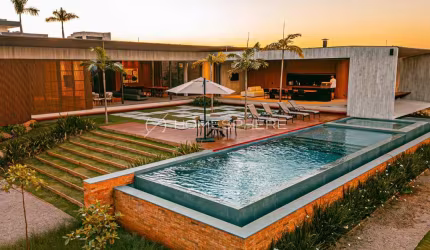 Fazenda da Grama | Praia da Grama | Itupeva | Casa de Condomínio à venda - Residencial Fazenda da Grama, Projeto Lucas Padovani, 790 m², 6 suítes, piscina e SPA