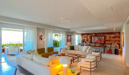 Condomínio On The Park Rua Deputado Laércio Corte, 1455. Venda Apartamento On The Park Panamby, 607 m², 4 suítes, projeto Dado Castello Branco, mobiliado e decorado, 6 vagas e lazer no ON THE PARK, Pa