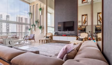 Condomínio Duo Morumbi R. Raimundo Simão de Souza, 26. Apartamento à venda 238 m², 4 quartos, sendo 3 suítes, 4 vagas e lazer de clube. Duo Morumbi By Tishman Speyer e R. Yazbek.